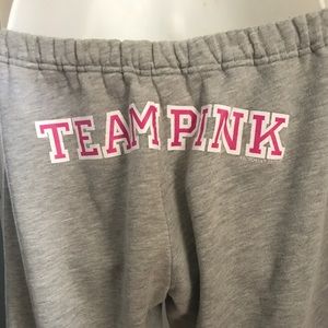 Victoria's Secret Tram PINK Sweat Pants Sz XS